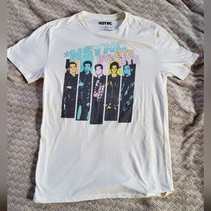 NSYNC Bye Bye Bye Distressed T-Shirt, Sz M